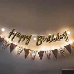 Special You 3-Pcs Gold-coloured Happy Birthday Festive Decors-27
