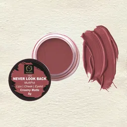 VONZO Creamy Matte MultiPot Lip & Cheek Tint With Essential Oils 8g - Never Look Back-image-30
