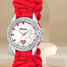 Mikado Women Wrap Around Straps Analogue Watch 420 Scrunchy-image-93
