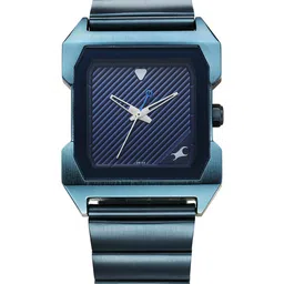 Fastrack Pulse II Men Brass Dial & Stainless Steel Bracelet Straps Analogue Watch 1474QM02-44