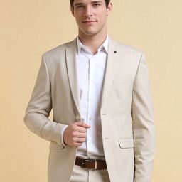 Allen Solly Slim-Fit Single Breasted Blazer-56