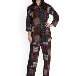 Style Shoes Three Quarter Sleeves Shirt With Palazzos Co-Ords-picture-10