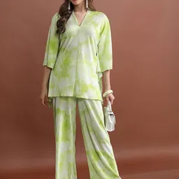 Vishudh Printed Kaftan With Palazzo-picture-56