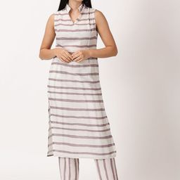 RAVINIK Printed Top With Trousers Co-Ords-image-69