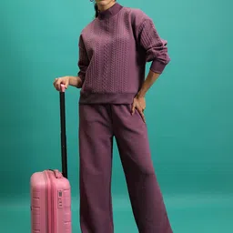 Tokyo Talkies Varsity Sweatshirt With Track Pants Co-Ords-picture-9
