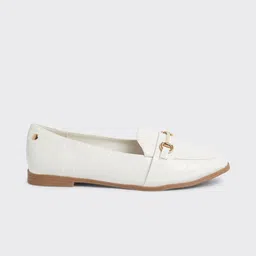 DOROTHY PERKINS Women Croc Textured Horsebit Loafers-image-68