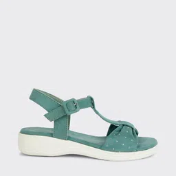 DOROTHY PERKINS Women Embellished Wide Fit Open Toe Flats with Bow Detail-15