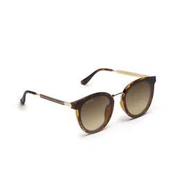 Duke Unisex Brown Lens Round Sunglasses with UV Protected Lens DUKE-008-C3-image-13