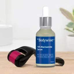 Be Bodywise Set of Niacinamide Face Serum for Fading Dark Spots & Face Roller-picture-14