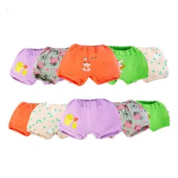SuperBottoms Pack of 10 Super Soft Printed Cotton Sustainable Briefs BAS-UND-U-BL-FF-18_24M-10PACK-72