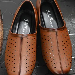 John Karsun Men Perforations Mojaris-image-92