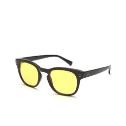 IDEE Unisex Wayfarer Square Sunglasses with UV Protected Lens IDS2817C8SG-45
