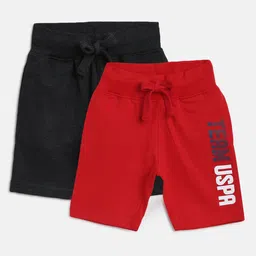 U S Polo Assn Kids Boys Pack of 2 Assorted Regular Shorts-image-3