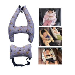 the modern trend Glorious Kid Car Sleeping Head Support, Car Headrest Pillow for Kids, Baby Toddler Travel Pillows, Adults and Children Neck Rest Pillow for Long-Distance Travel-B image 4