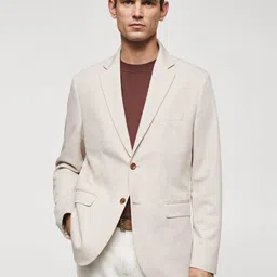 MANGO MAN Slim Fit Single-Breasted Blazer-picture-16