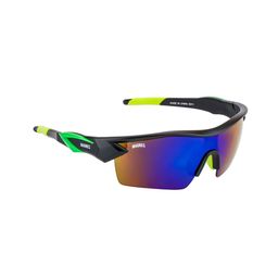 MAGNEQ Mirrored Lens & Black Sports Sunglasses With UV Protected Lens MG 9311/S C8 6617-39