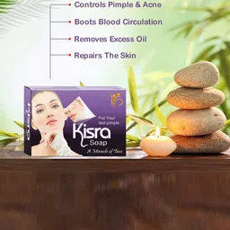 KISRA Set of 18 Premium Pimple Care Soaps for Acne Prone Skin - 100 g Each-28