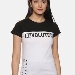 Trends Tower Typography Printed Casual Cotton T-shirt-image-43