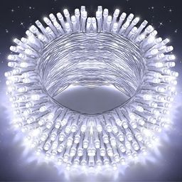 ENORMITY White Rice Shape Bulb String Lights-40