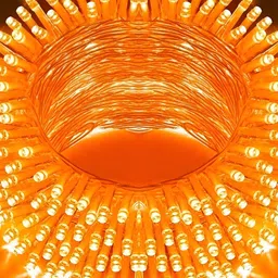 SPARK WORLD Orange-colored LED String Lights-23