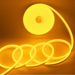 ENORMITY Yellow Rice Shaped LED String Lights Neon-42
