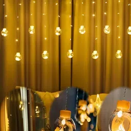 ENORMITY Yellow Ball Shape String Light image 1