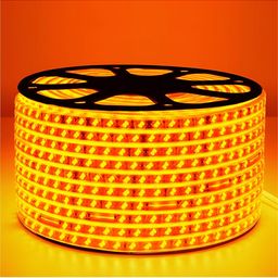 ENORMITY Orange Rice Shape String Lights image 1