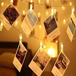 ENORMITY  Photo Clip Shape String Lights image 1