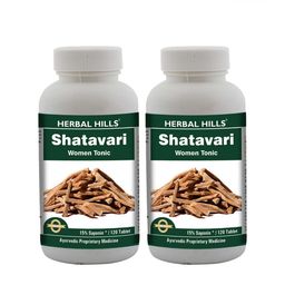 Herbal Hills Shatavari Tablets (Asparagus racemosus) (120 Tablets (Pack of 2))-image-85