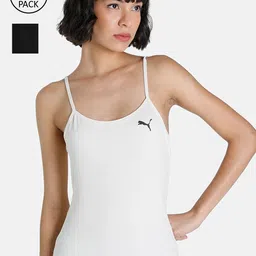 Puma Women Pack of 2 Solid Cotton Camisoles-picture-55