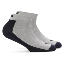 Puma Unisex Pack of 2 Patterned Cotton Ankle-Length Socks-18