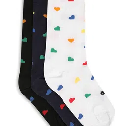 Puma Men Pack of 3 Patterned Cotton Above Ankle Length Socks-image-18