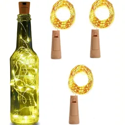 SPARK WORLD Yellow 3 Pieces LED String Lights-41