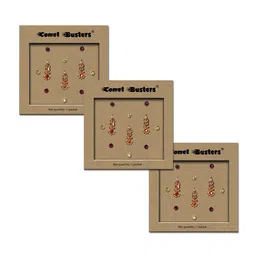 Comet Busters 3-Pcs Traditional Designer Bindi - BIN018-44