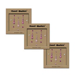 Comet Busters 3-Pcs Traditional Designer Bindi - BIN017-5