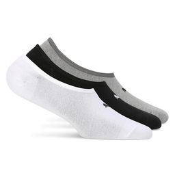 Puma Unisex Pack Of 3 Cotton Shoe-Liners Socks-12