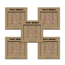 Comet Busters 5-Pcs Traditional Designer Bindi - BIN017-25