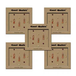 Comet Busters 5-Pcs Traditional Designer Bindi - BIN018-46