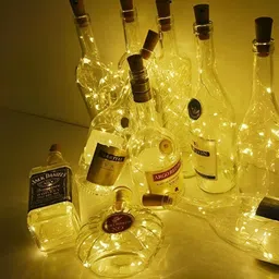 ENORMITY Yellow Rice Shape String Lights-35