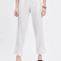 BCZ Style Women Straight Fit Mid-Rise Casual Flat-Front Trousers-image-96