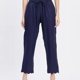 BCZ Style Women Straight Fit Mid-Rise Casual Flat-Front Trousers-image-97