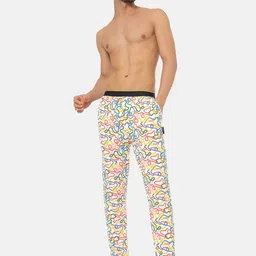 bummer Men Printed Micro Modal String Theory 24/7 Lounge Pant-image-1
