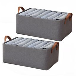 HOUSE OF QUIRK Grey 2 Pieces Super Strong Multi-Utility Organiser-image-85
