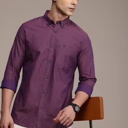 French Connection Men Premium Slim Fit Horizontal Striped Pure Cotton Casual Shirt-image-20
