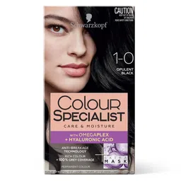 Schwarzkopf Colour Specialist Permanent Hair Colour 165ml - Opulent Black 1.0-45