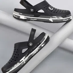 Aqualite Men Round Toe Slip On Clogs image 1