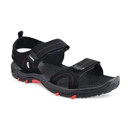 Campus Men Black Patterned Sports Sandals-image-24