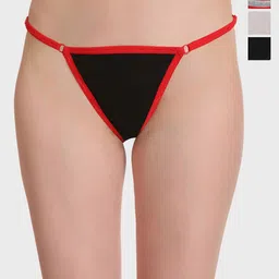 SELFCARE Pack Of 4 Low Rise Bikini Briefs-image-84