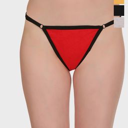 SELFCARE Pack Of 4 Low-Rise Bikini Briefs-image-81