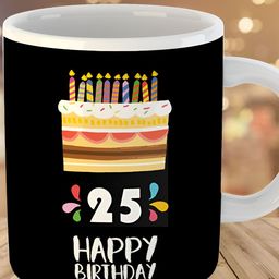 Keviv Black & Yellow Text or Slogans Printed Ceramic Glossy Mug 325 ml-image-71